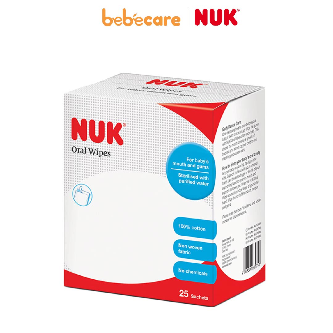 NUK (1080)-Khăn Vệ Sinh Miệng NUK